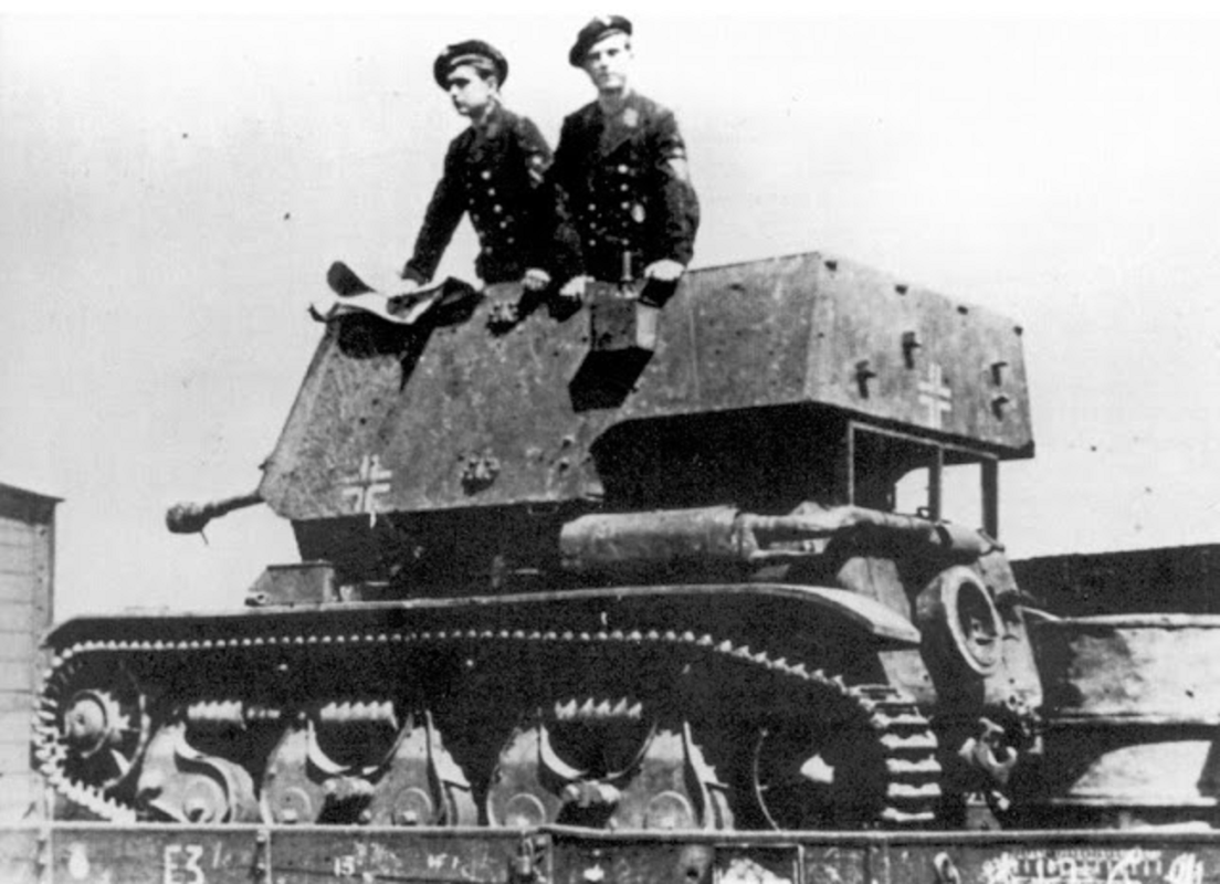 Kriegsmarine Cm Pak T Sfl Auf Fgst Pz Kpfw R F Tr