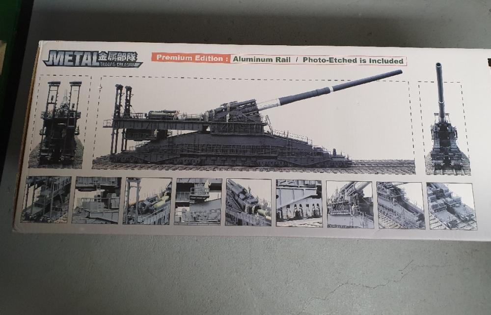 German super-heavy railway gun Dora (Schwerer Gustav) Art Board