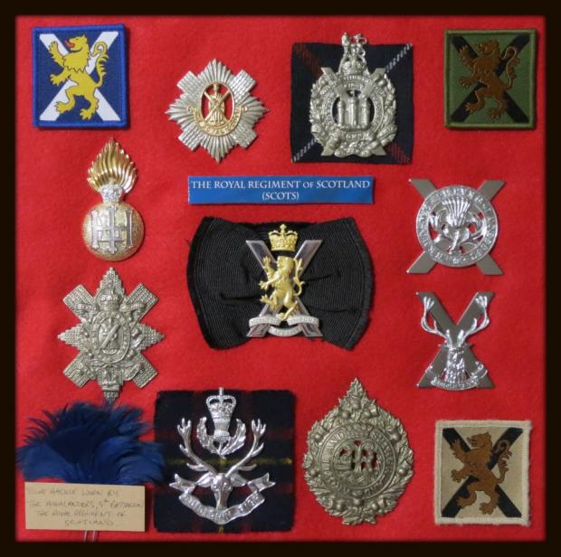 Royal Regiment of Scotland Badges - Uniforms, Insignia, Equipment ...