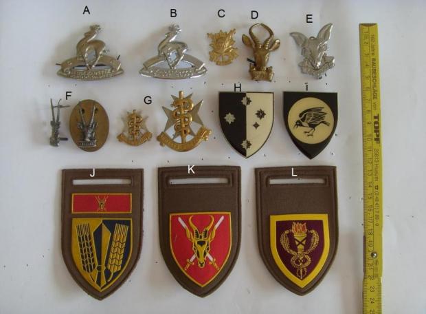 South African Army Insignia All African Nations World Militaria Forum