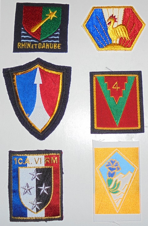 Patch France Bv With Scratch Patch de Bras Bass Visibility Army Military