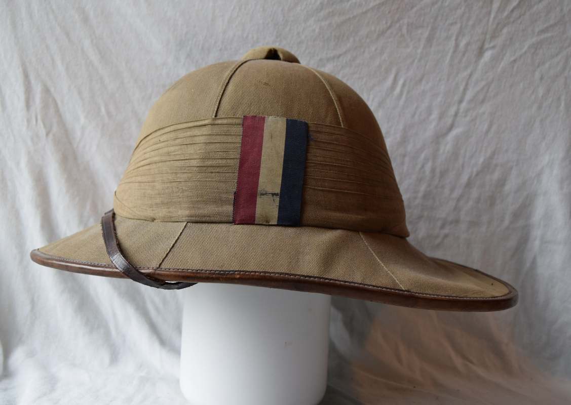 interwars officers wolseley sun helmet south Lancs - UK UNIFORMS ...