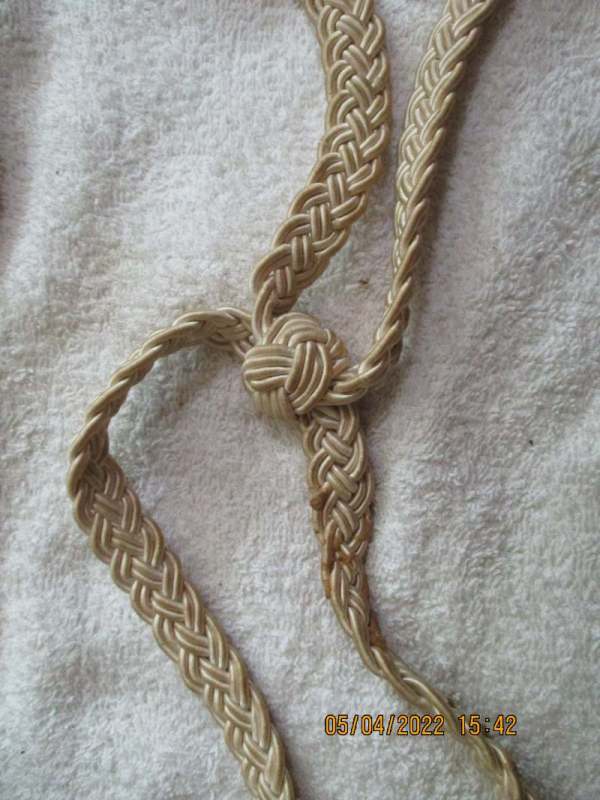 White Braided Shoulder Lanyard - Can You Identify This? - World 