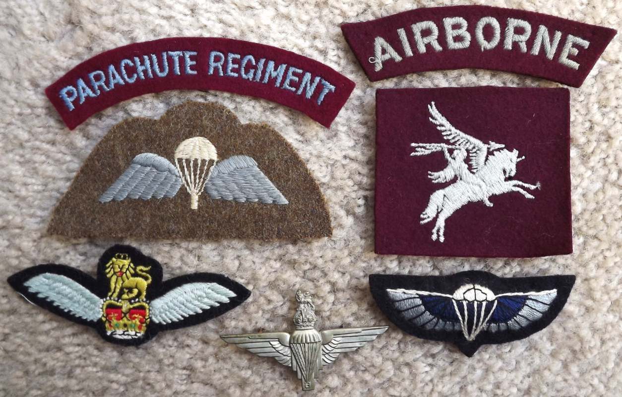 Early SAS and British Parachute Regiment insignia finds - The Army ...