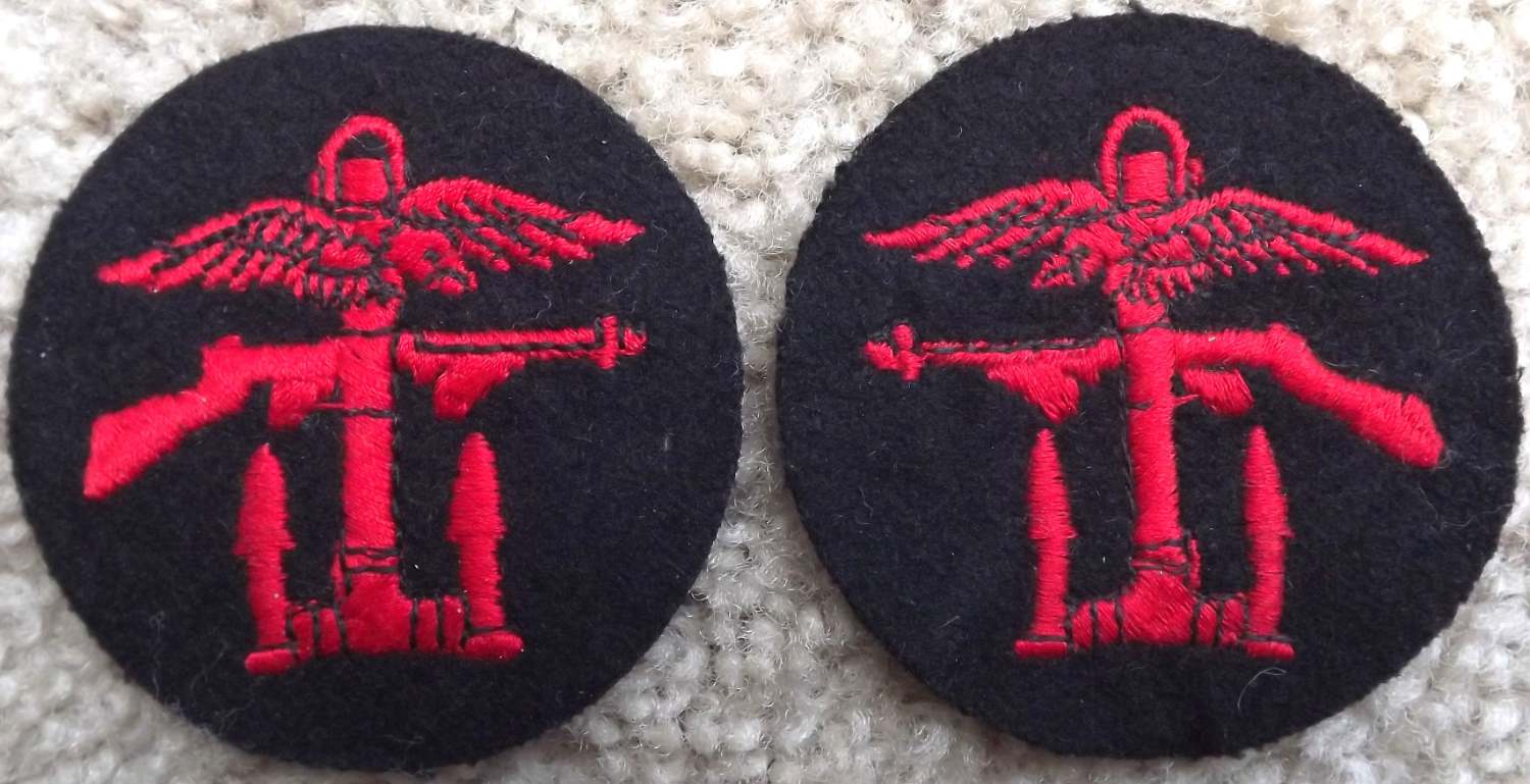 COMMANDO ?paule Titres - WW2 REPRO BADGE PATCH manche bras Arm?e