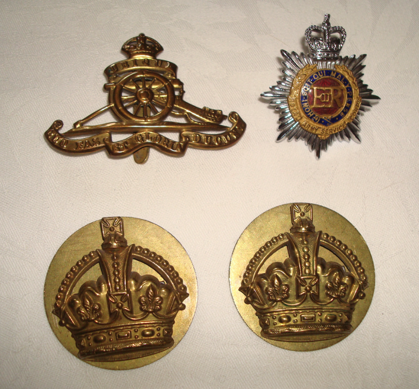 Royal Army Service Corps Badge, ERII - Uniforms, Insignia, Equipment ...