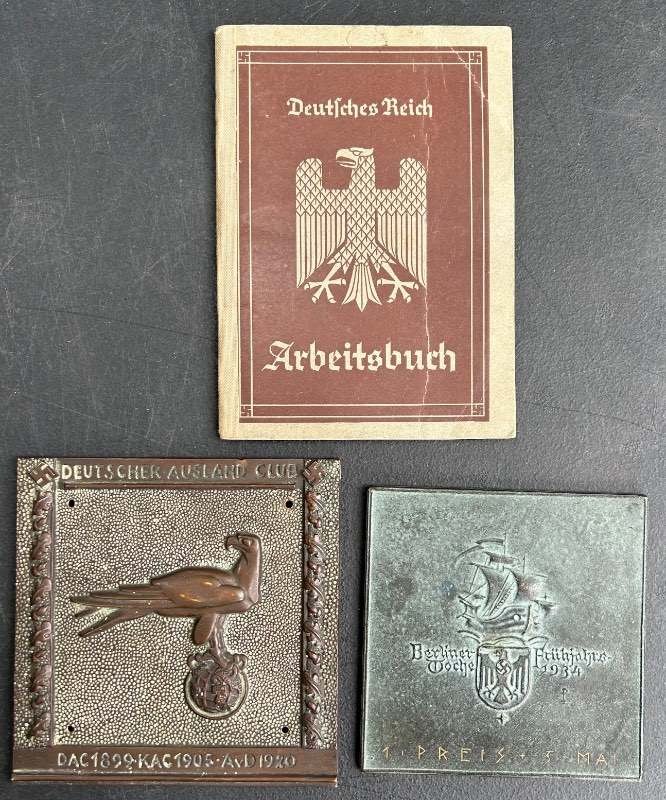 Plaques RAD Flag Arbeitsbuch At Yardsale LATEST FINDS World Militaria Forum