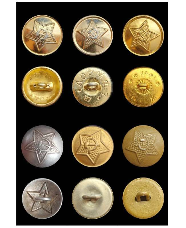 Russian button collection - RUSSIA - USSR - World Militaria Forum